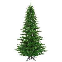 Vickerman 10' x 68" Artificial Tinsel Green Fir 1,150 Green Lights